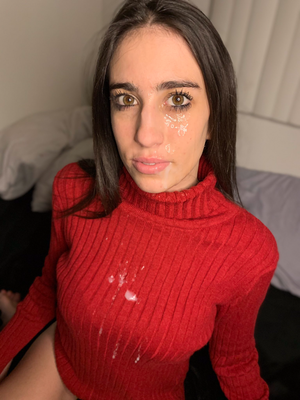 You know the rules - you're not allowed to wash it off - you're going to work just like that (Maddie Top)