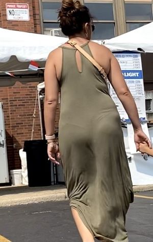 MILF THONG SEE THROUGH DRESS
