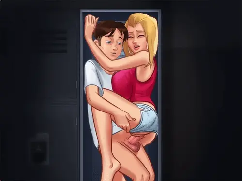 Hot Cheerleader fucked in the locker