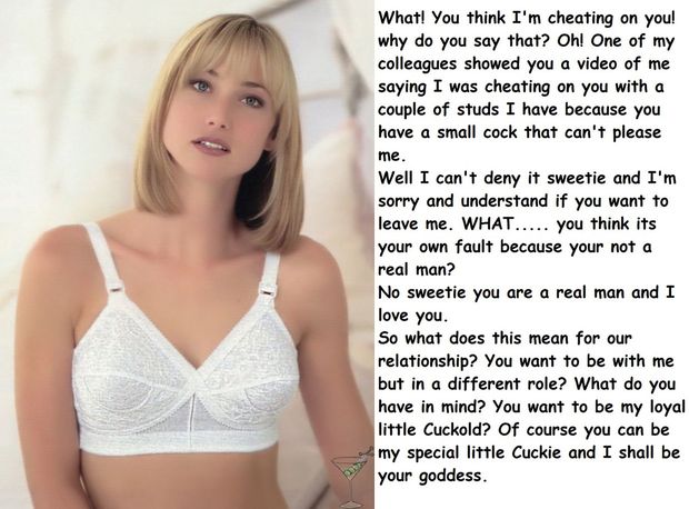 Ella's boyfriend wants to be her cuckold