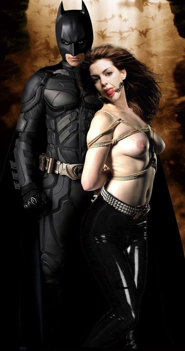 Catwoman encouraging Batman to get dirty