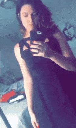 Short black dress wiggle