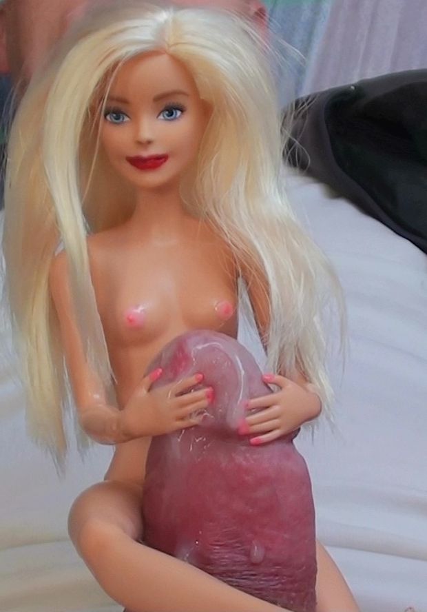 Monique doll make giant cock cum2