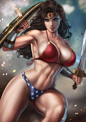 Warrior Wonder Woman bikini