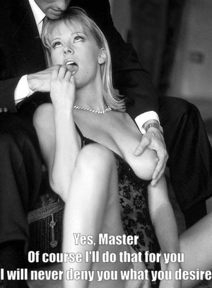 When you find the right man, make sure he understands your obedience