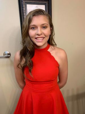 red dress cum target