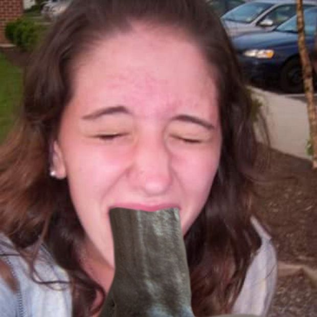 My Ex Emily Fink Choking On a Huge BBC Like The Good Lil Slave She Is.