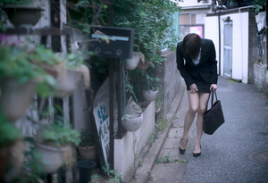 The walk to the office