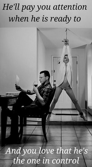 Submission is your natural state