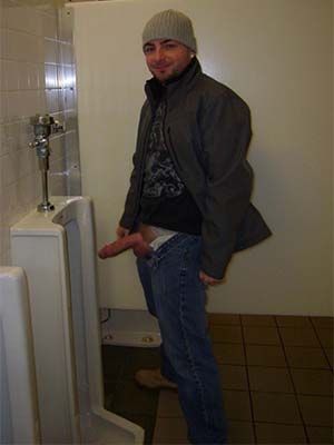 Waiting for you at the urinal to suck my fat dick - Chicopee MA