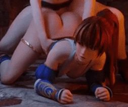 Kasumi services guys like a female dog