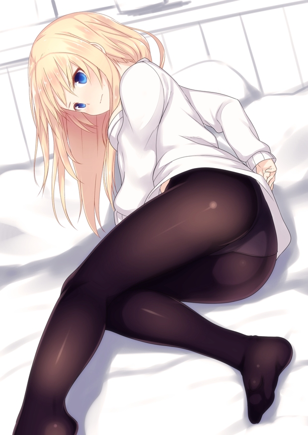 blonde hentai chick