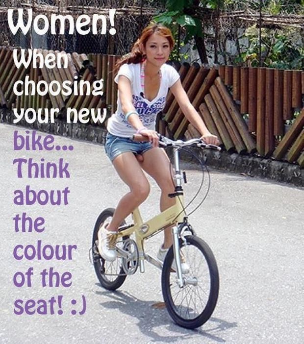 That Asian chic’s seat sure looks like?!