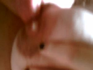 BBW licking her nipple