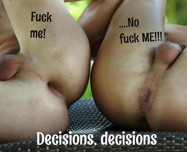 Two eager asses to fill ❤