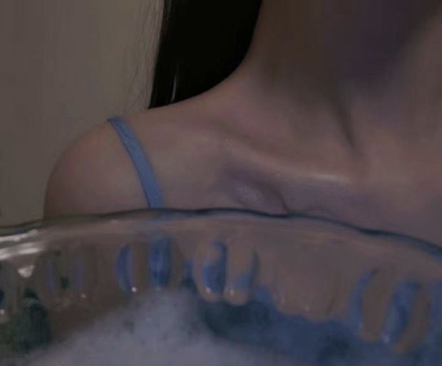 Dripping cumshot