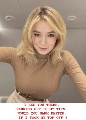 Sarah Bolger - I SEE YOU WANKING OFF