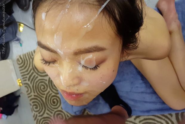 The Asian Cumdumpster - Cum Catching Chinese Cunt