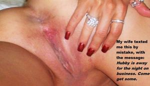 Your wife to her ex: Come Get Some