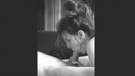 she sucks him over the edge and then kisses his balls as he throbs and cums in her hand