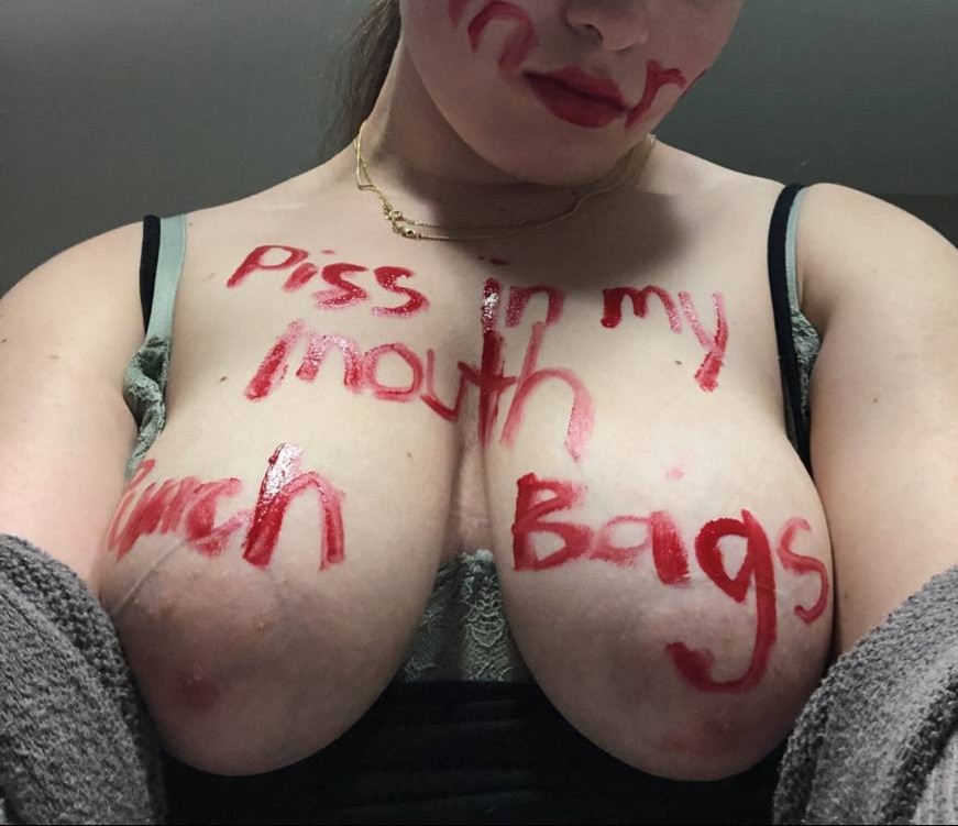 Humiliated slave