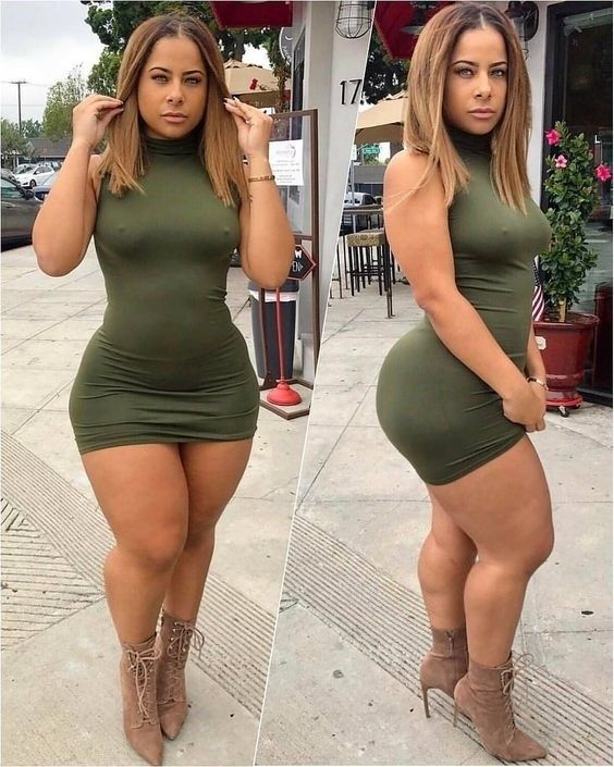 SEXY LATINA CULO MINI SKIRT