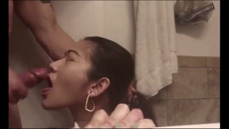 Asian dolls are getting low and sucking big cock and they are getting jizzed.