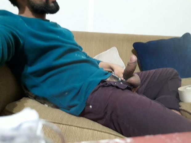 Atlanta entrepreneur work from home showing off his successful dick