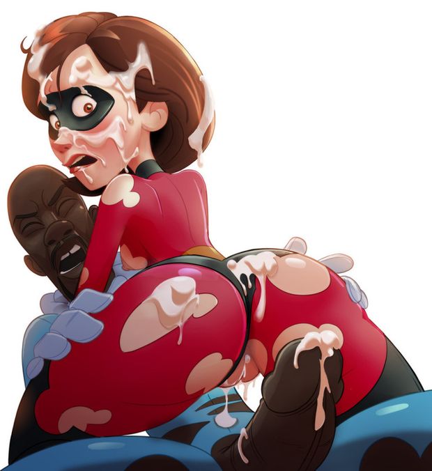 Cumshot surprise for the incredible Helen Parr