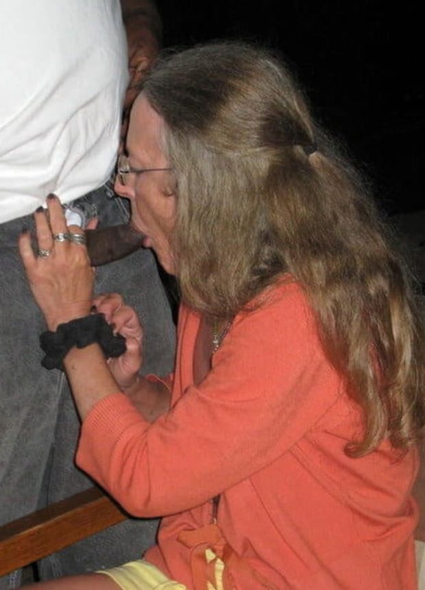 Grandma Drunk at the bar