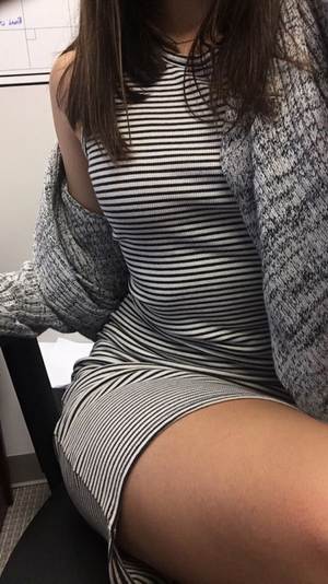 Amateur office selfie