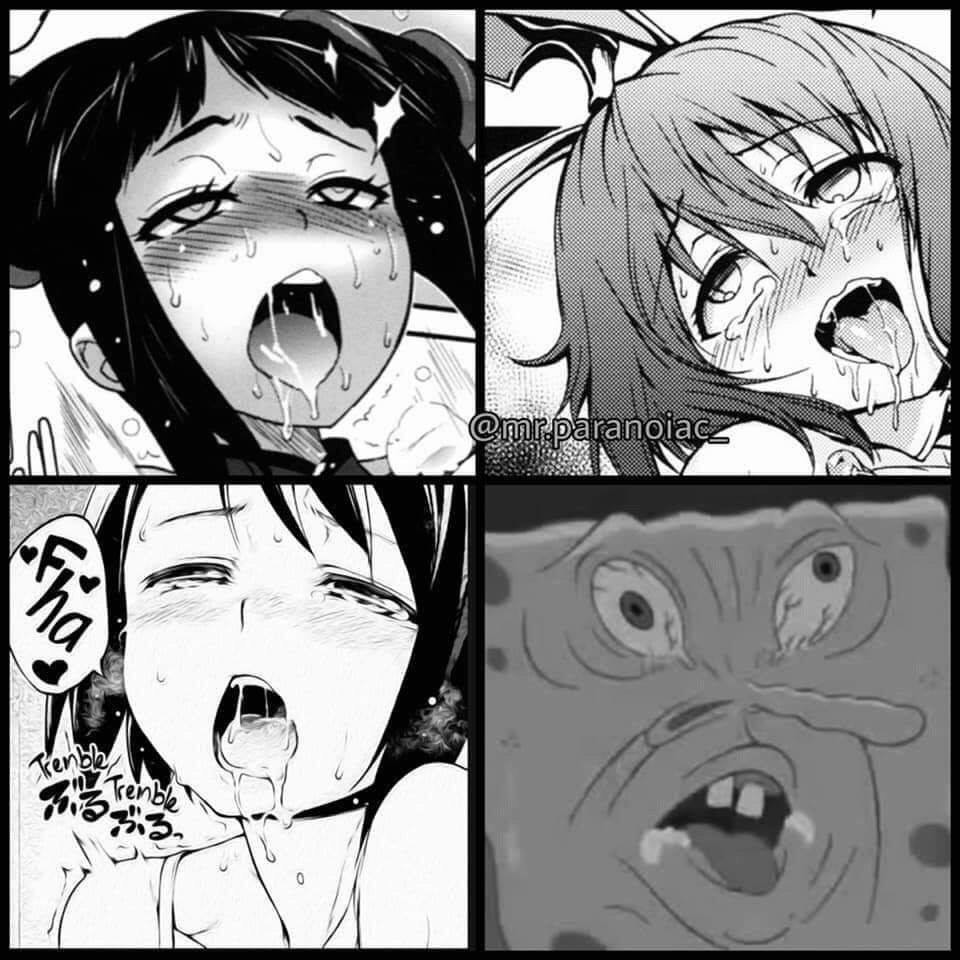 Spongey Ahegao