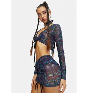 Mixed Race wears Slutty Outfit