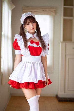 Japanese maid Yua Mikami