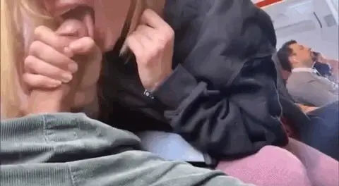 Plane cumshot