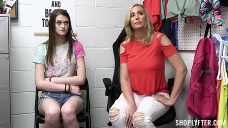 Mother and daughter get caught