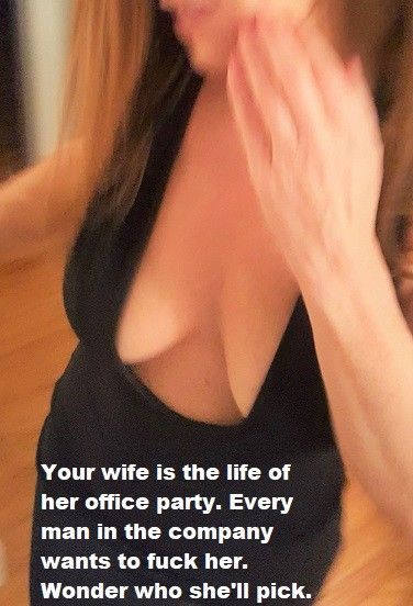 Your wife, the office party slut