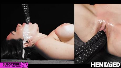 Real Life Hentai - Eve Sweet fucked by Alien Tentacles