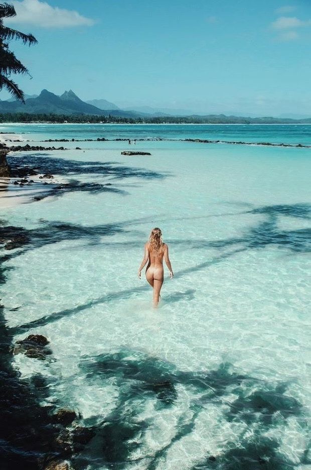 Skinny dipping
