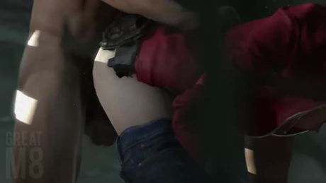 Clare Redfield from behind