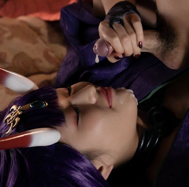 Aika Suzumiya - CosPlay Devil Milking Cock