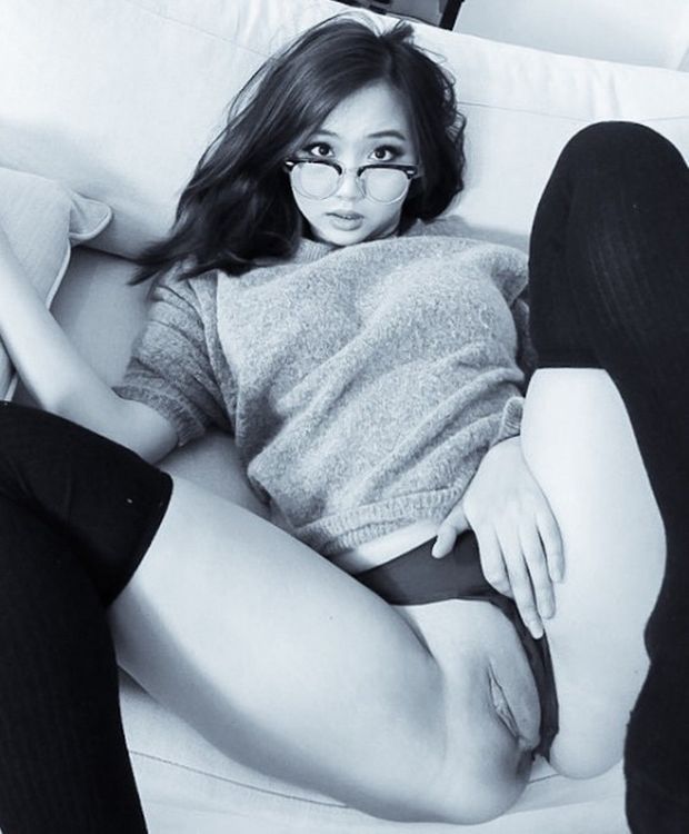 Don't stare at my glasses!