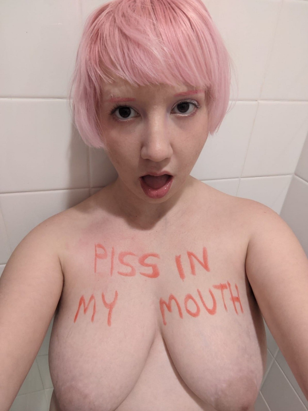 Humiliated slave