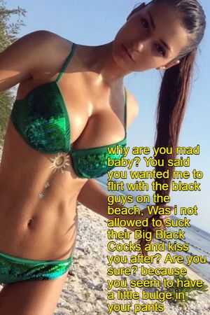 she saw the little bulge...