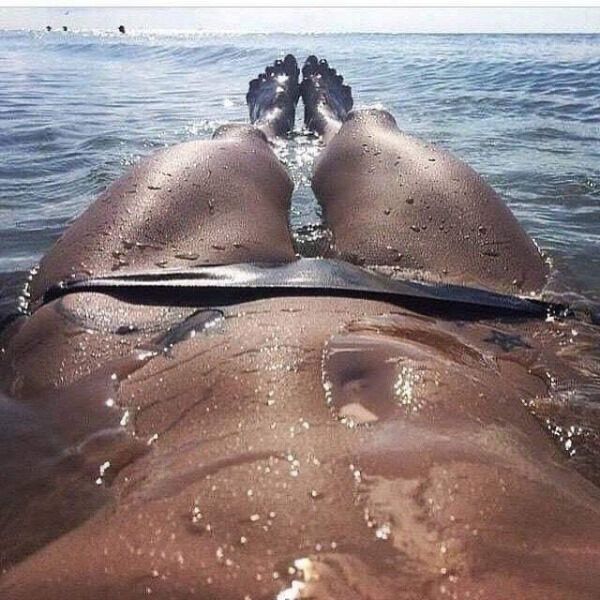 out for a swim