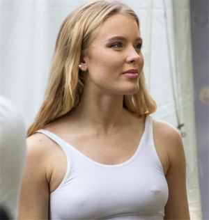 I didn't get my nipple pierced to hide it