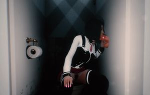 Hot chick from neighborhood big cock blowjob