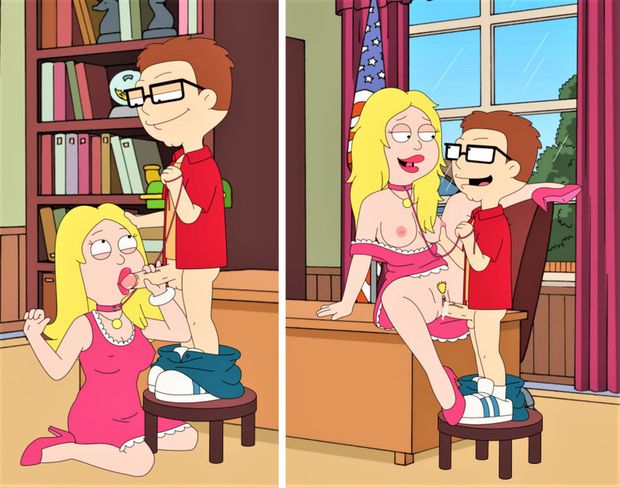 Steve creams Francine