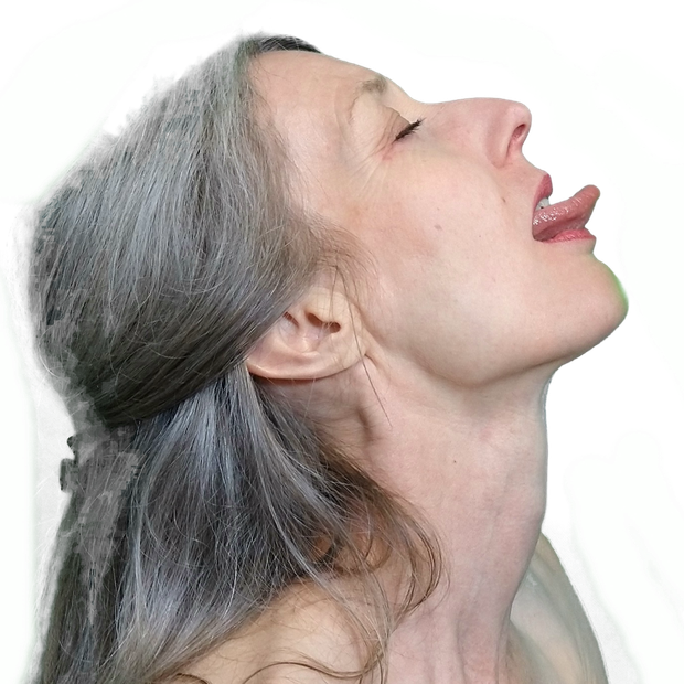 Annabel digital fantasy licking a big hard cock