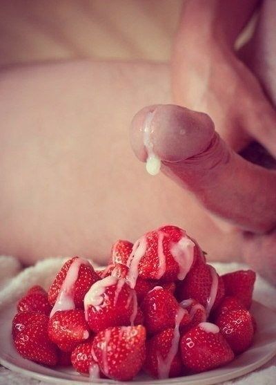 Strawberries and cream.